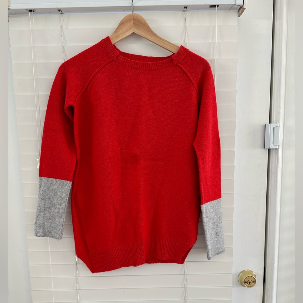 Whistles asymmetrical wool jumper